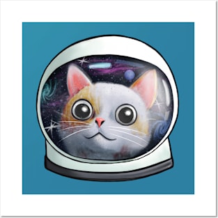 Space Kitty Posters and Art